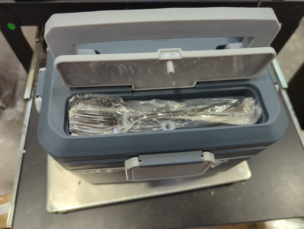 Annie & Mia Design Electric Lunch Box for Adults, 100w 3.5L 2-Layer Portable Food Warmer, Dual Mode 2.5L   1L Heated Lunch Box for Adults, Home/Car/Office/Truck Use, Lonchera Eléctrica Portátil