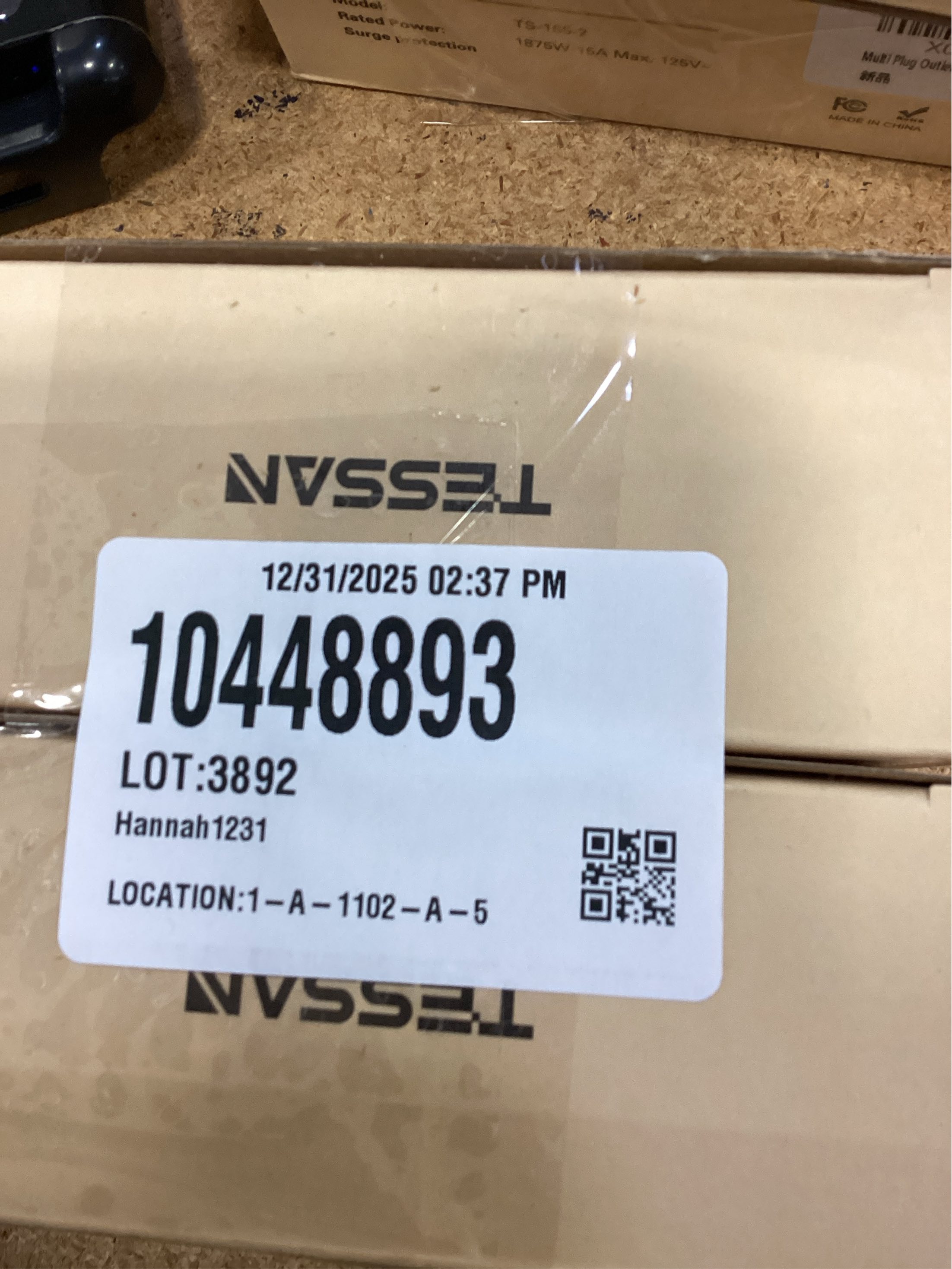 2 pack Multi Plug Outlet Extender, TESSAN Surge Protector Wall Plug Splitter with 5 Electrical Outlet Expander, Multiple Plug Adapter for Travel Home Office