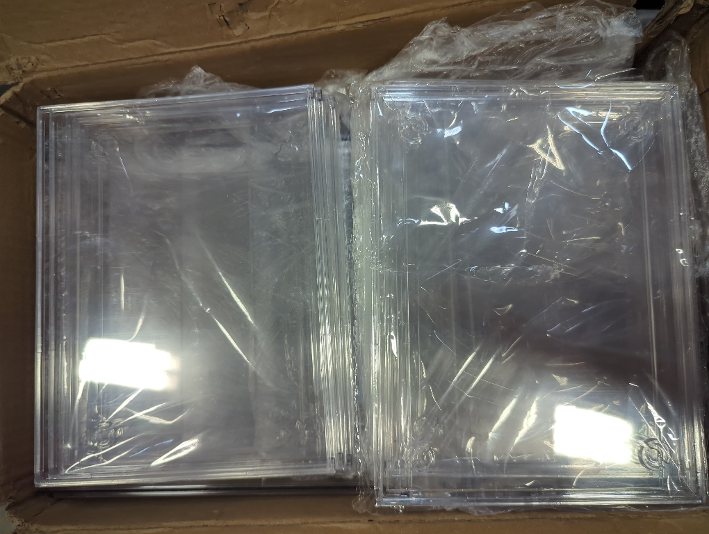 6 Pack Acrylic Drawer Organizer Stackable,Clear Storage Drawer for Makeup,Cosmetics,Beauty Products,Plastic Storage Organizer for Medicine Cabinet Organizer,Bottle and Pump Part Organizer Containers