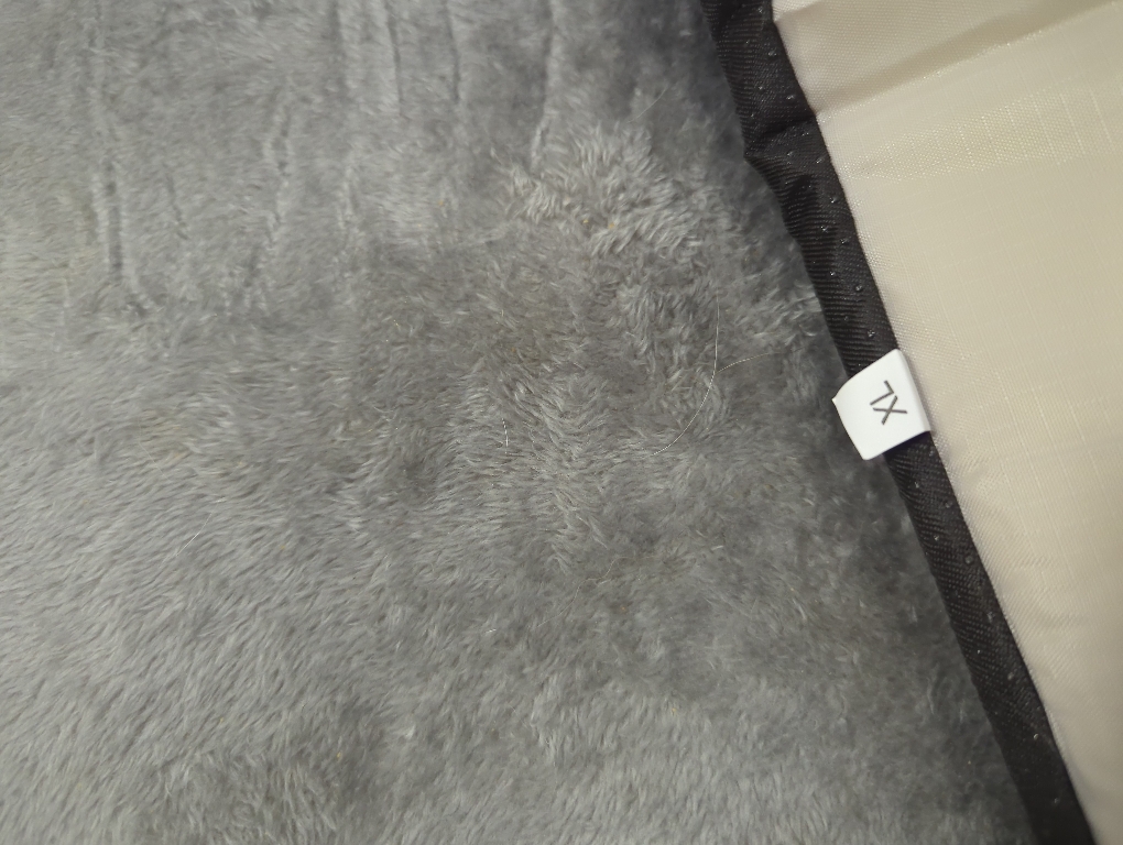 Jiupety 2 in 1 Dog House Indoor, Comfy Cave Bed Covered Dog Bed, Portable House for Medium and Large Dogs, 2XL(35×27×26), Up to 70 Lb, Grey