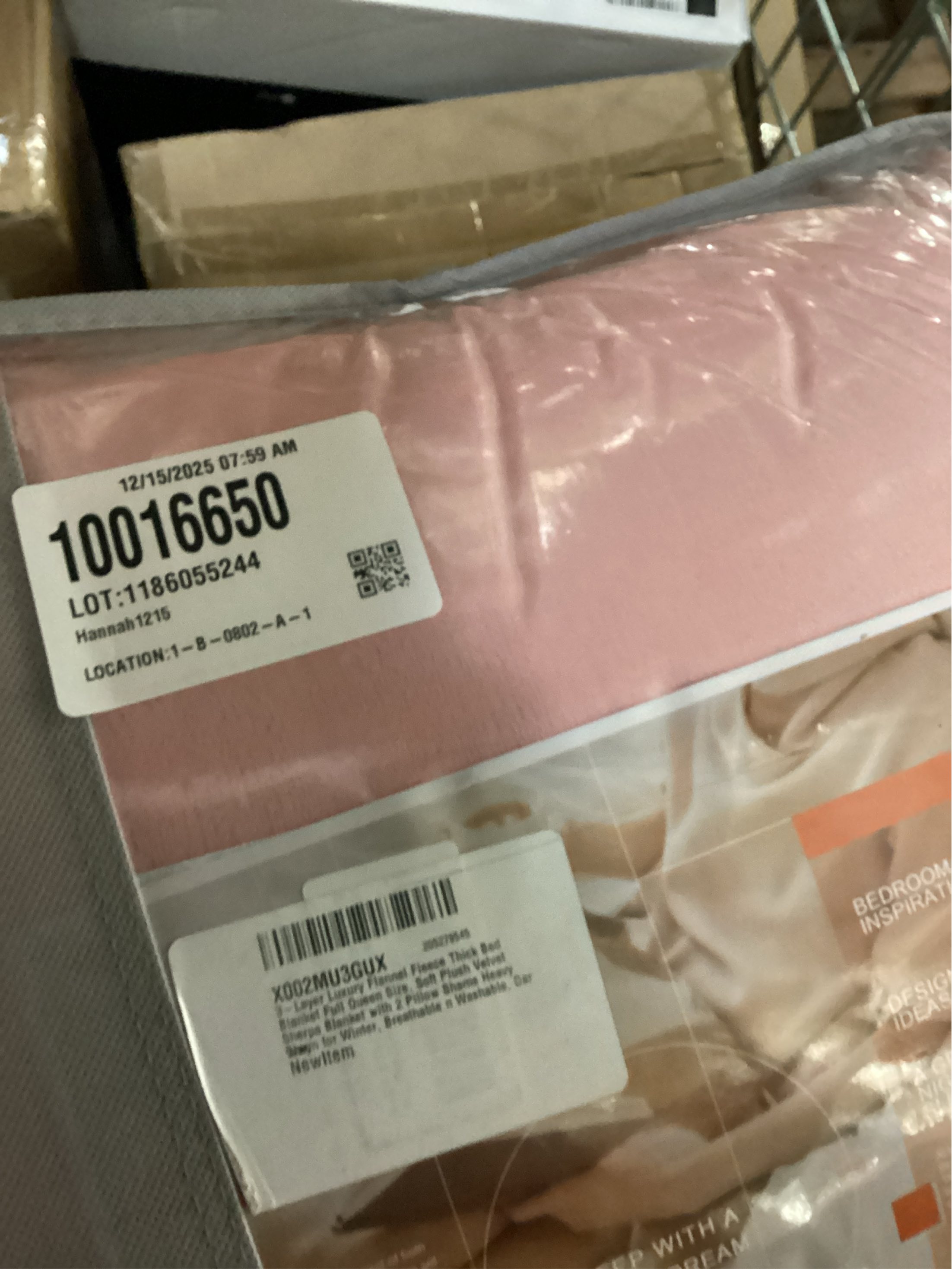 3-Layer Luxury Flannel Fleece Thick Bed Blanket Full Queen Size, Soft Plush Velvet Sherpa Blanket with 2 Pillow Shams Heavy Warm for Winter, Breathable n Washable, Dark Gray