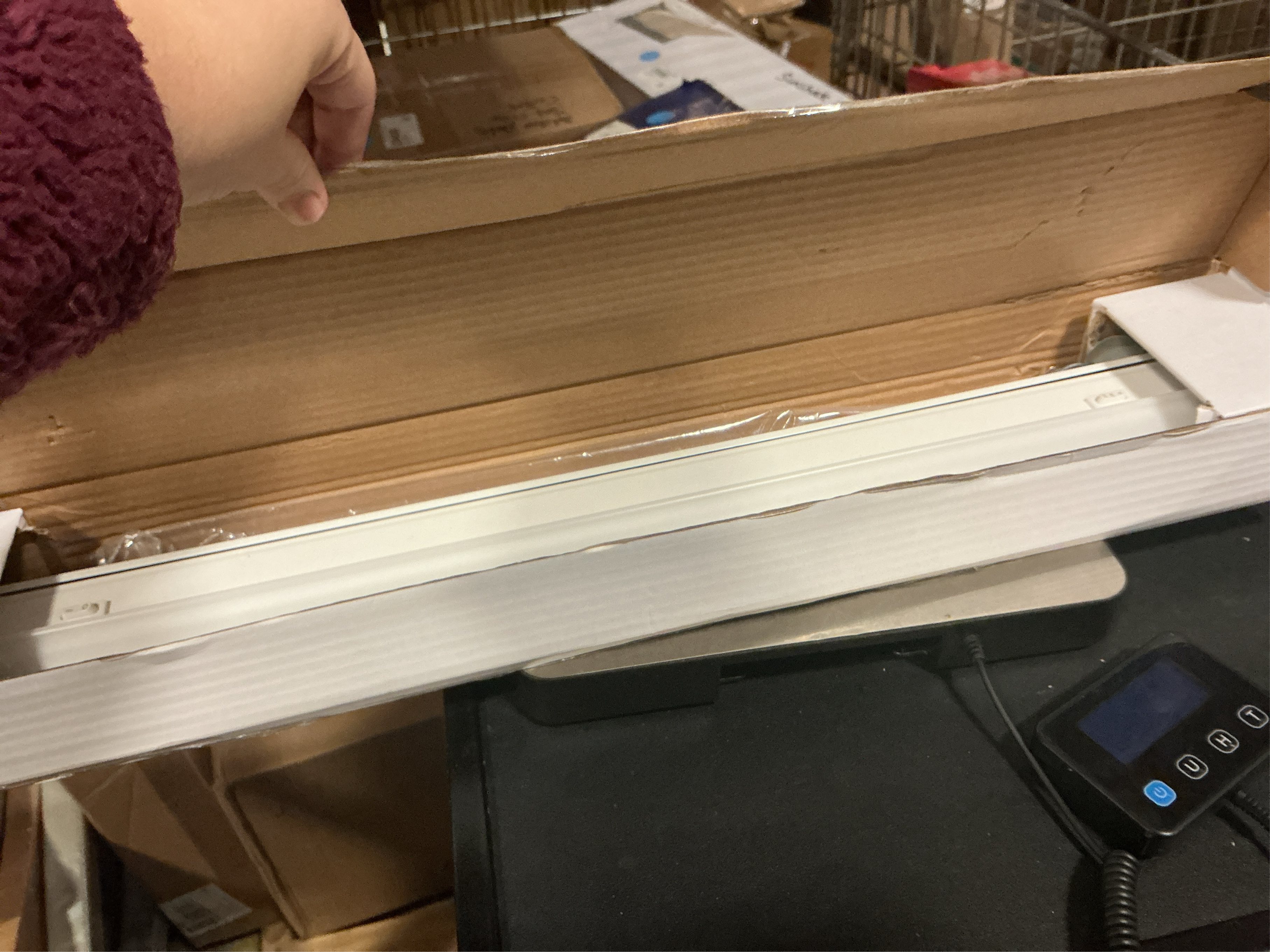 UltraPro 24 inch Hardwired Under Cabinet Lights, 3 Color Settings - 2700K/4000K/5000K - Warm White, Cool White, and Daylight, Under Cabinet Lighting, Dimmable Under Counter Lights for Kitchen, 45368