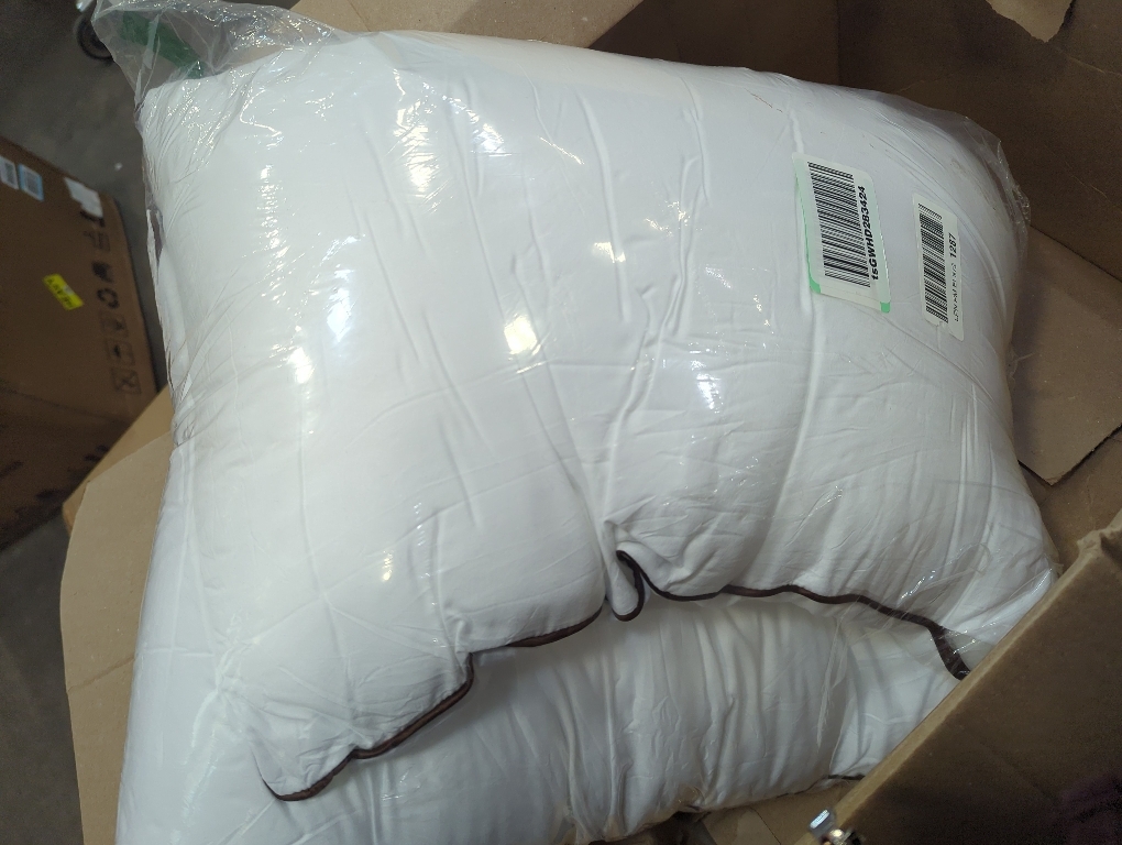 JOLLYVOGUE Standard Pillows Set of 2, Cooling and Supportive Pillows Full Size Set of 2 for Side and Back Sleepers, Down Alternative Hotel Collection Sleeping Pillow