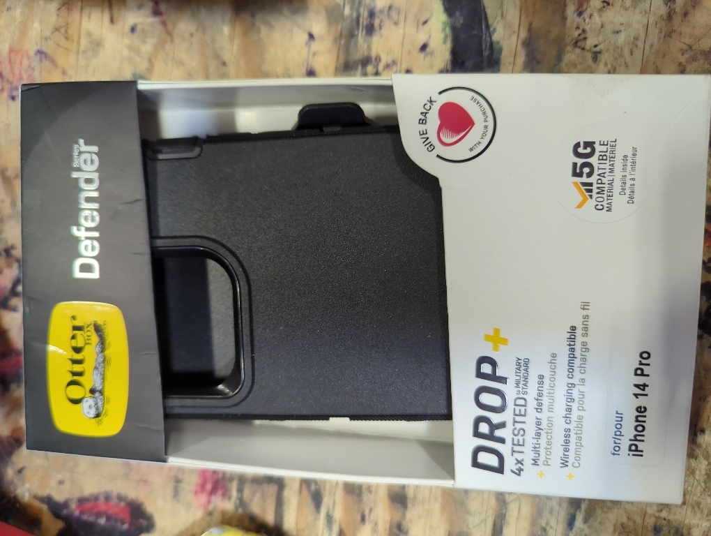 OtterBox Defender Series Case for Apple iPhone 12 & iPhone 12 Pro - (Black)