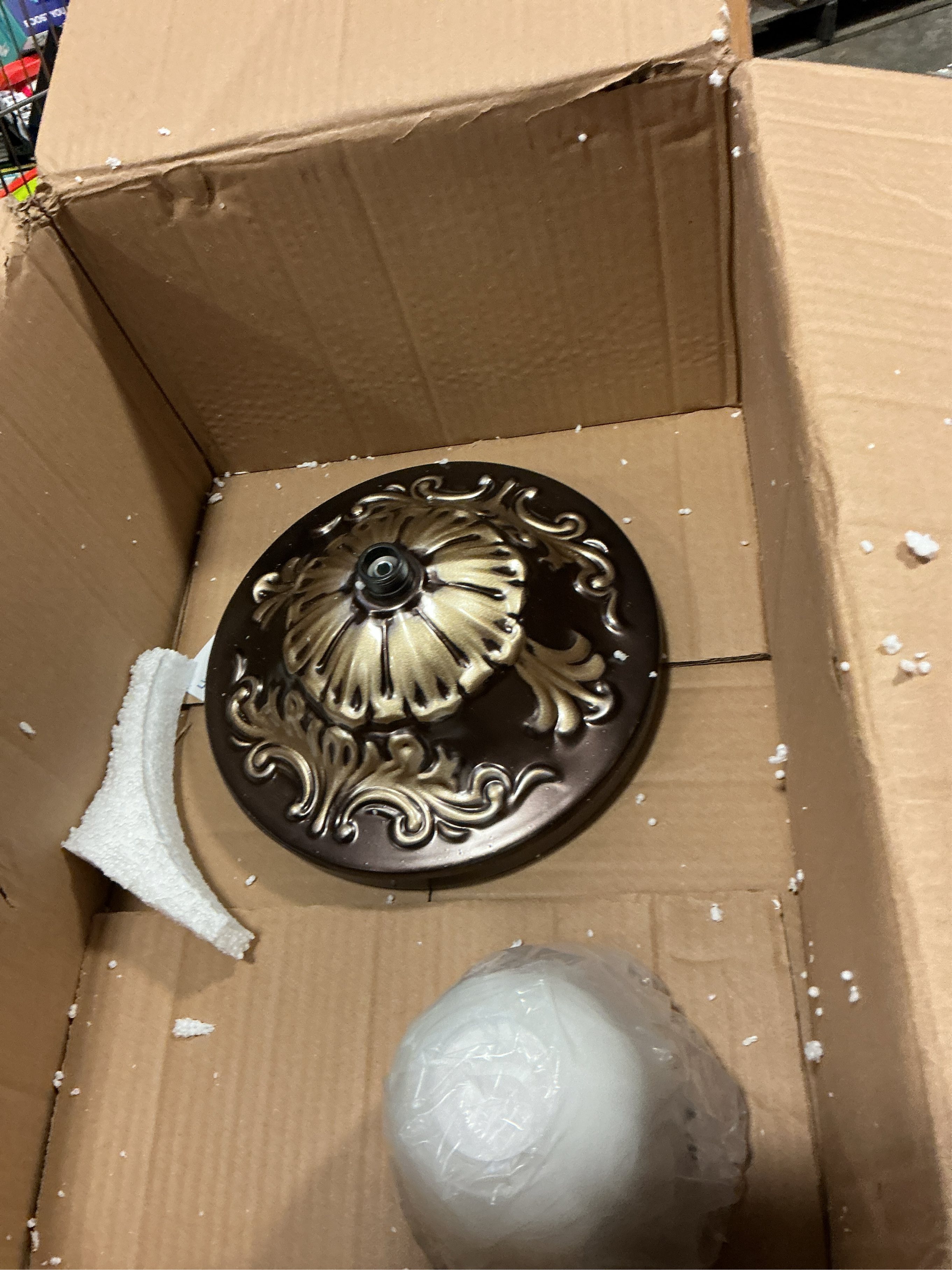 Torchiere Floor Lamps for Living Room & Bedroom, 71 Vintage Victorian Floor lamp with Reading Light, Tall Corner Standing Farmhouse Lamp for with Glass Shade Home Office Decor, Black