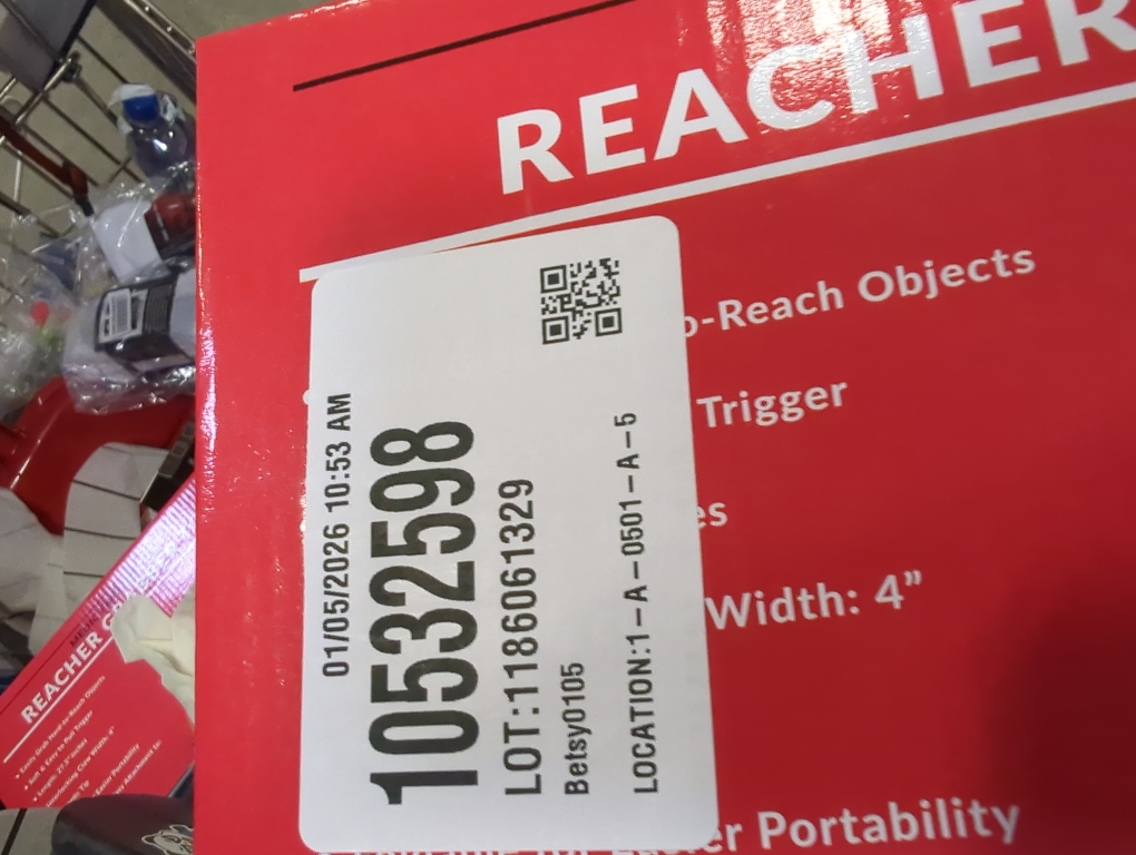 Medic Therapeutics 2-Pack Extra Long Reacher Grab Tool W/ Magnetic Ti. Lightweight with a Strong Grip and Easy Attachment to Canes  Walkers  and Wheel
