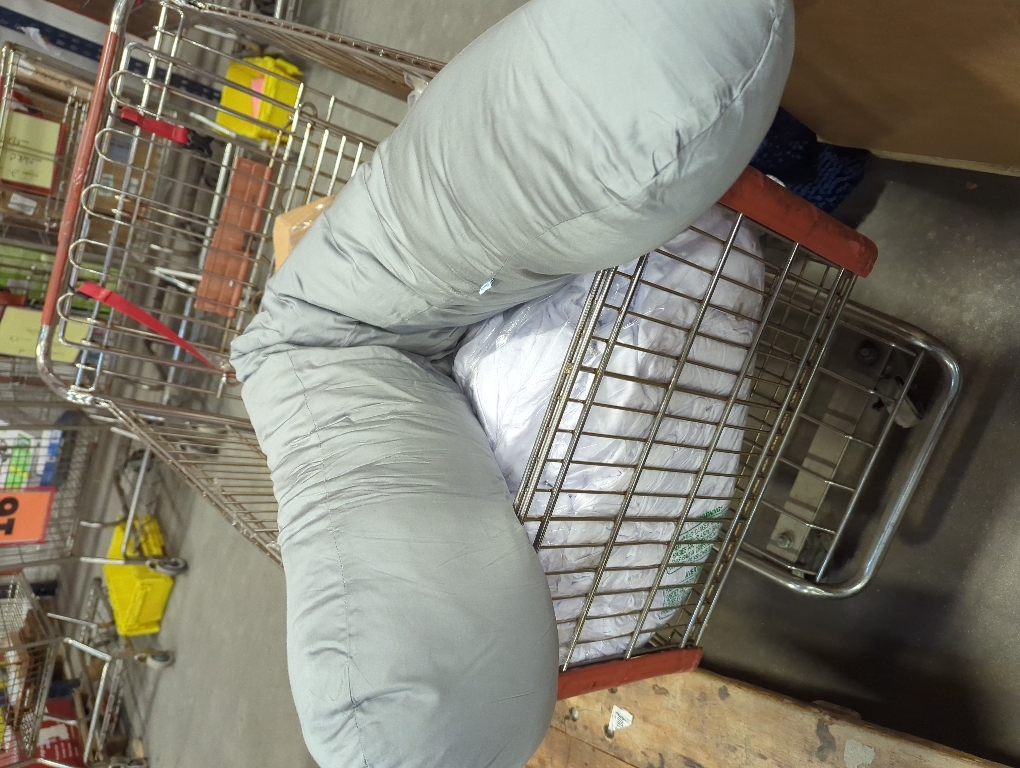 Weighted Body Pillow 6.5lbs, Cooling Tencel Cover, 41” x 10”