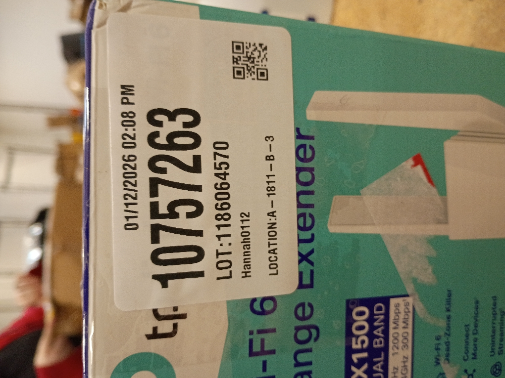 TP-Link TP-LINK RE505X AX1500 Wi-Fi 6 Range Extender