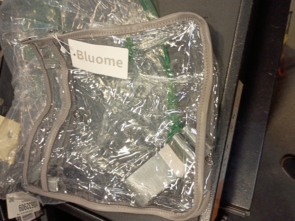 Bluome Clear Bag for Stadium Events 12 x6 x12, Clear Crossbody Purses for Women Concerts Stadium Approved Work Beach