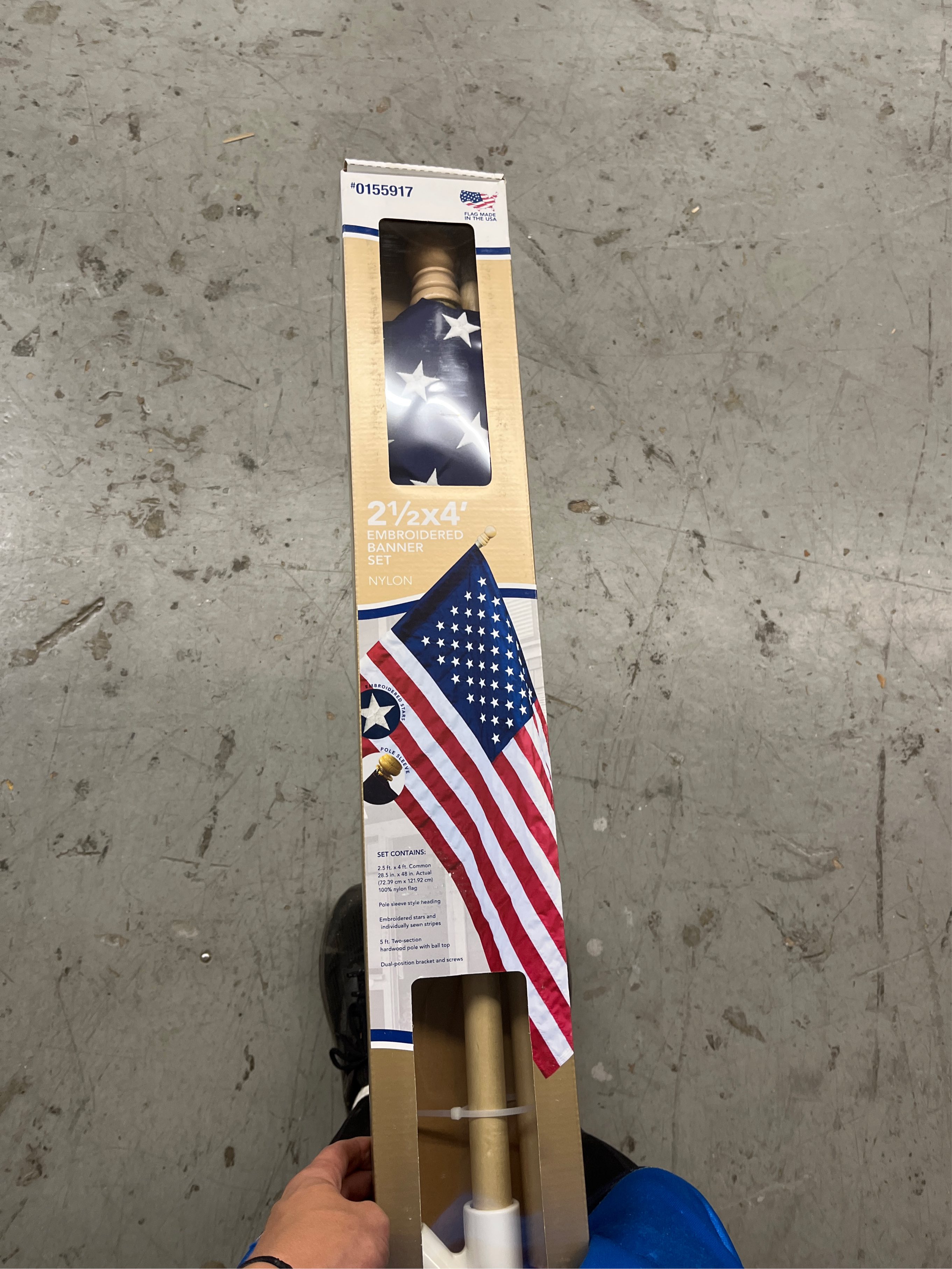 Independence 4x2.5 Flag