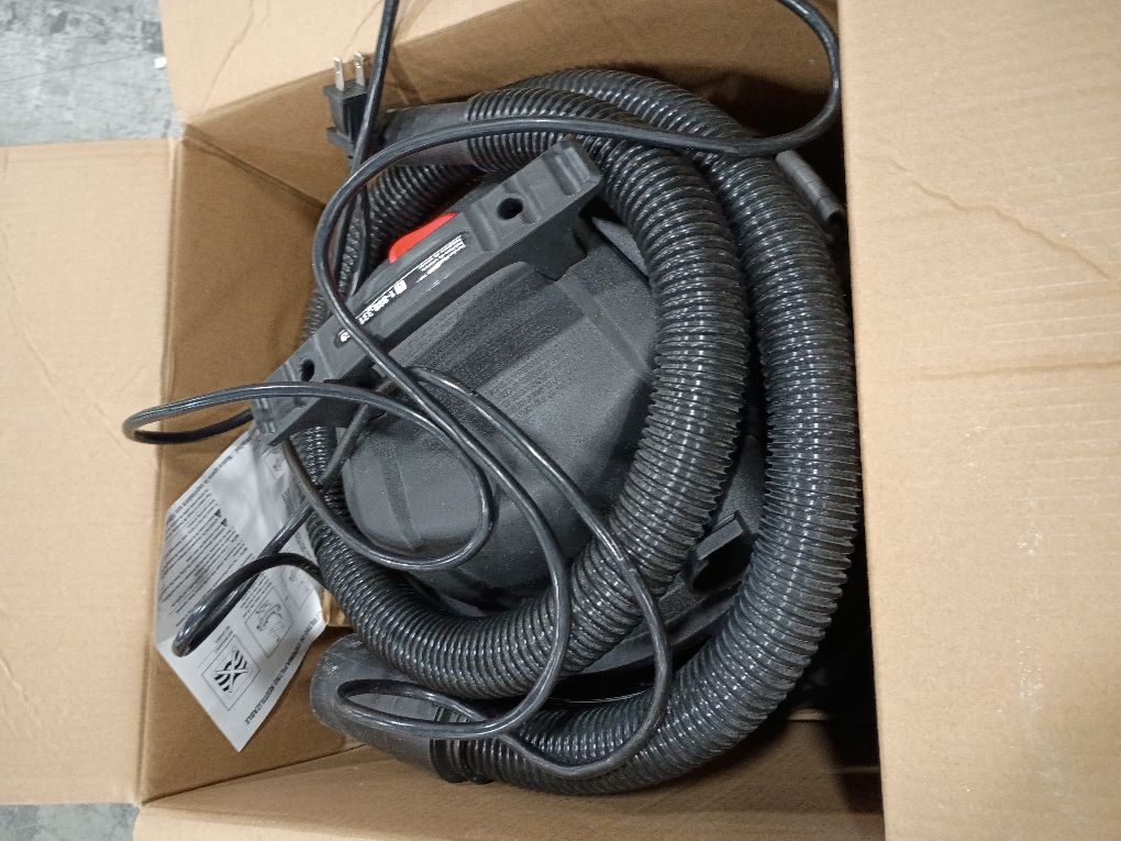 CRAFTSMAN 5-Gallon 4-HP Corded Wet/Dry Shop Vacuum with Accessories Included