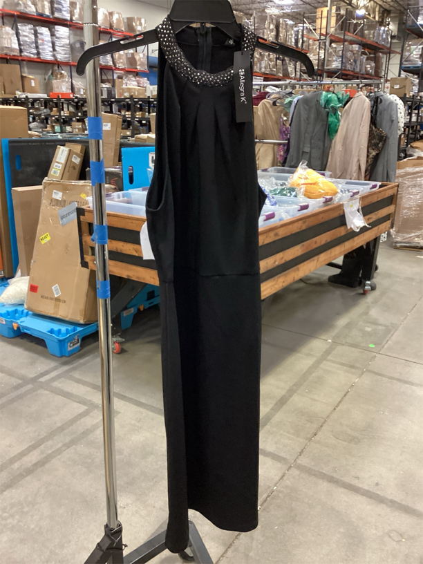 SIZE L.    Allegra K black dress