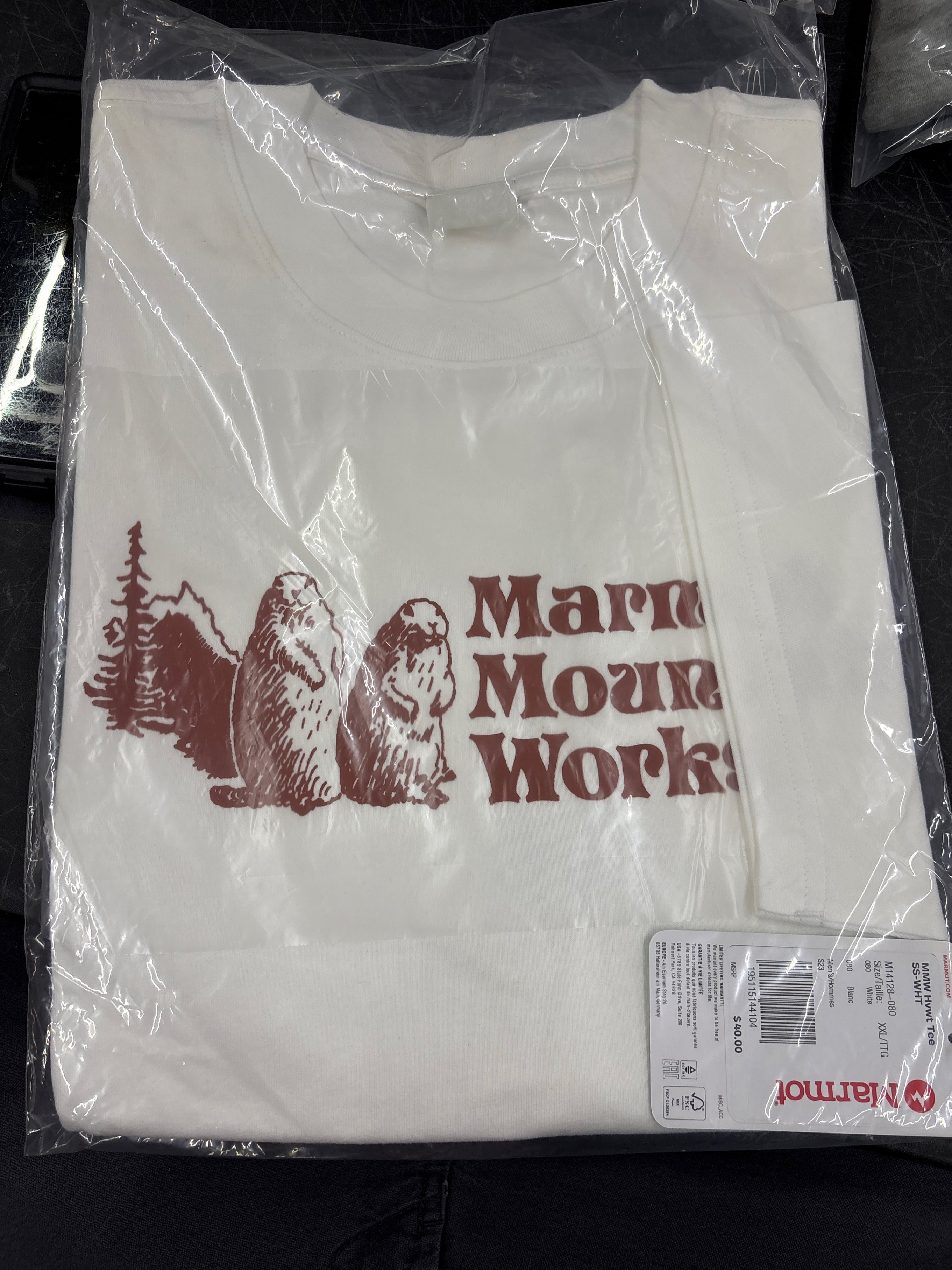 Condition photo showing Brand New for Marmot Works Tee S/S