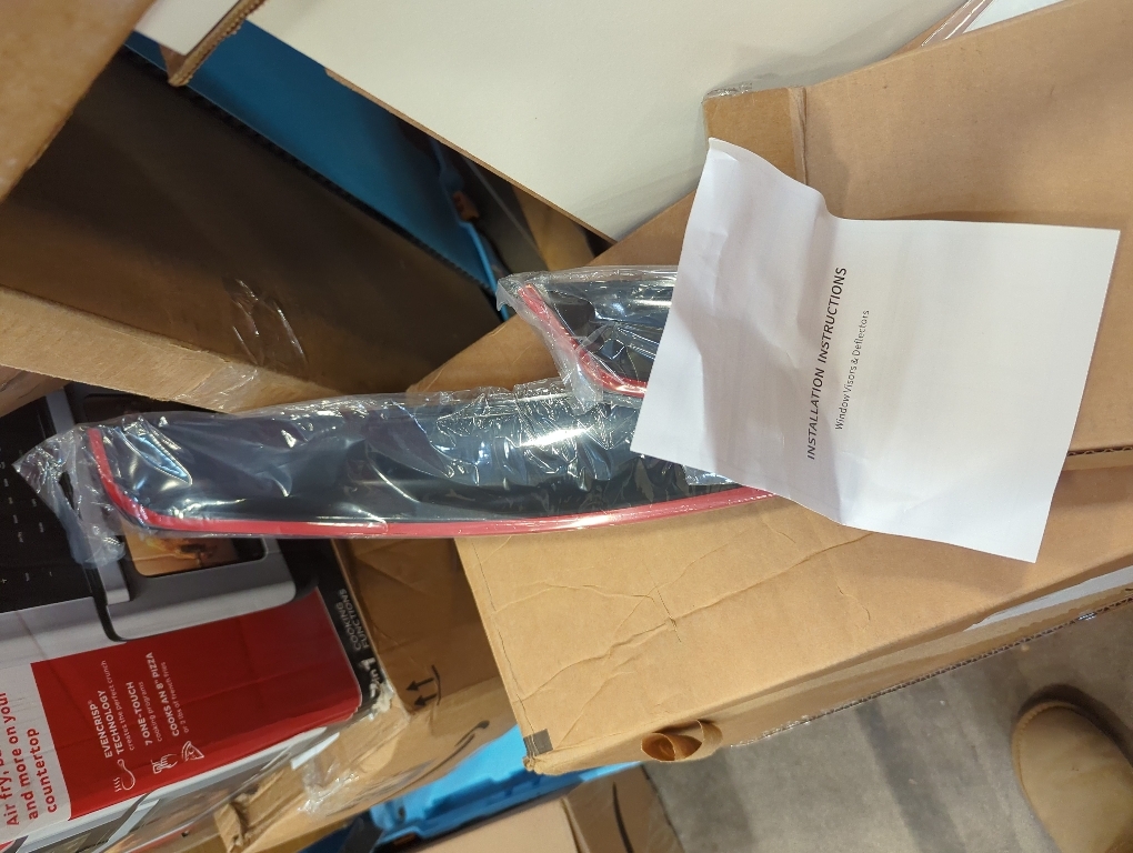 TuningPros in-Channel Window Vent Visors Rain Guards Compatible with Dodge Ram 3500 1994-2001 | Side Window Wind Deflectors Rain Shields | Smoke Tinted, 2 Pcs Set, DGWV-126i-3