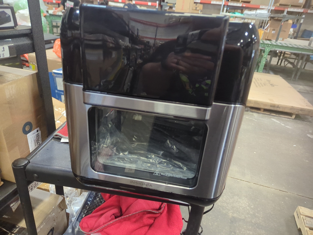 Insignia™ - 10 Qt. Digital Air Fryer Oven - Stainless Steel