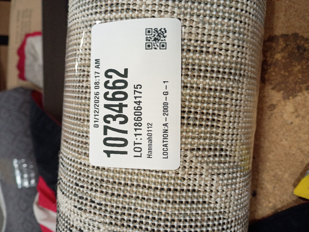 Superior Indoor Area Rug, Jute Backed, Perfect for Entryway, Office, Living/Dining Room, Bedroom, Kitchen, Floor, Modern Floral Patchwork Decor, Pastiche Collection, 2' x 3', Beige