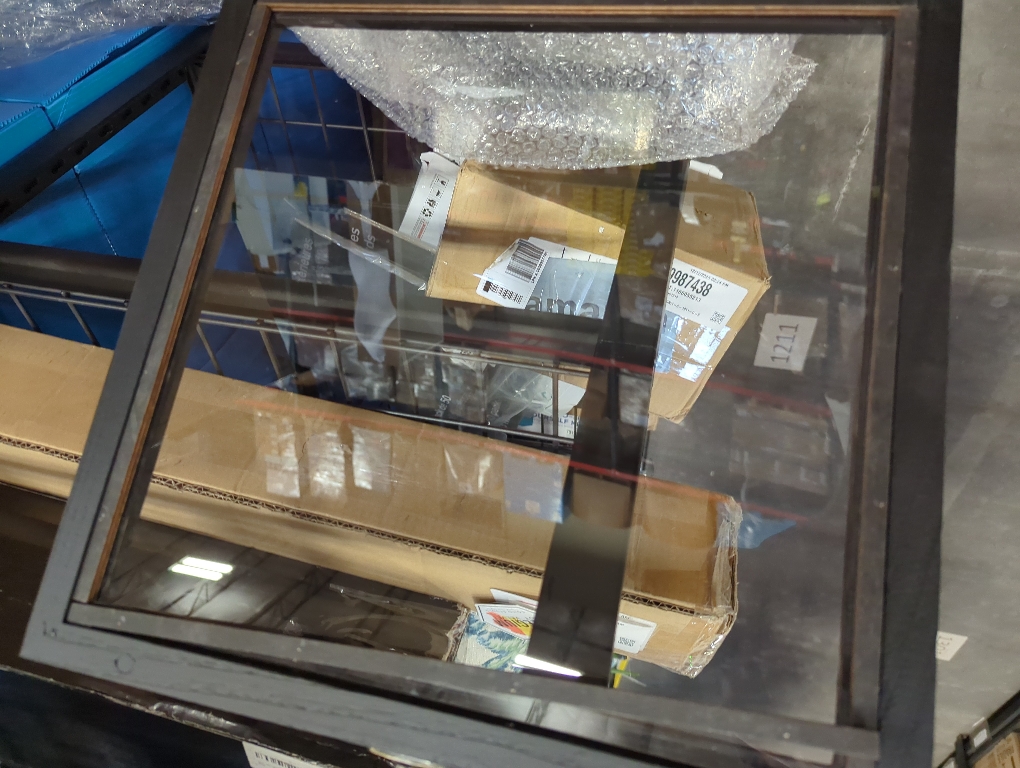 15x15x4 Shadow Box, Exterior Depth 4in Extra Deep Shadow Box Frame for Pictures, Photos and Keepsake(Black)