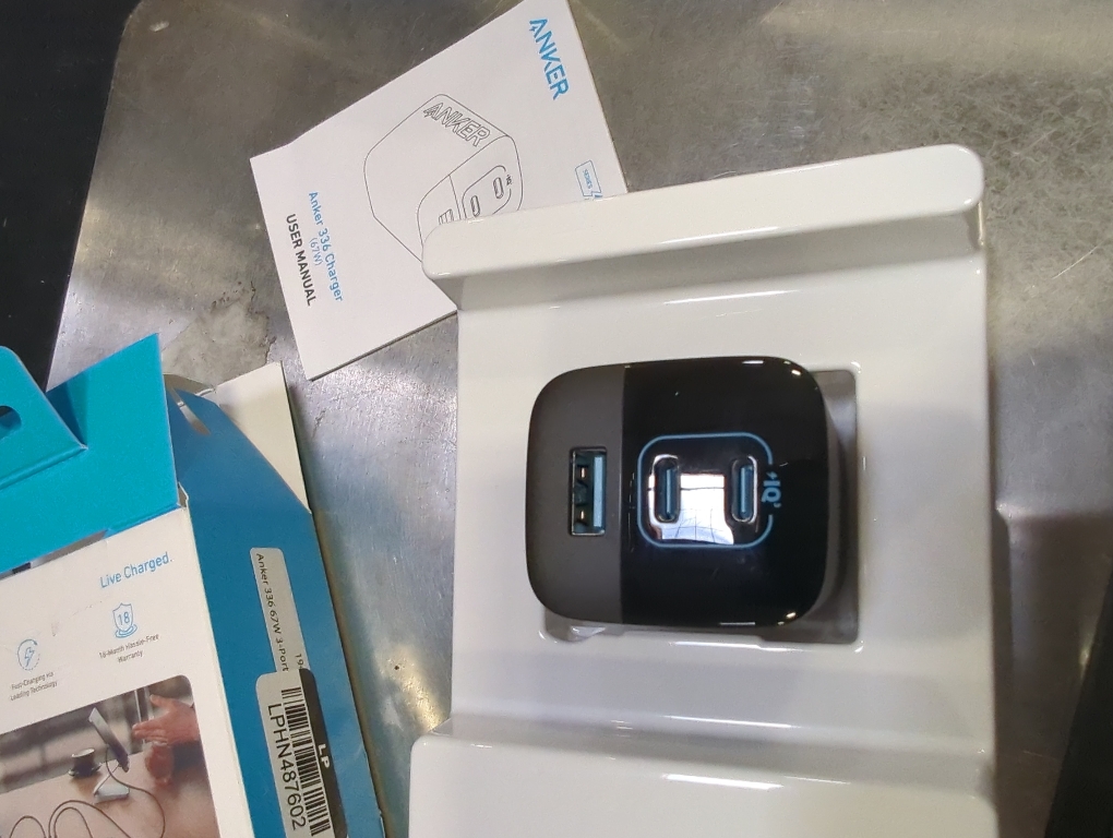 Anker Prime 67W USB C Charger, Anker GaN Wall Charger, 3-Port Compact Fast PPS Charger, For MacBook Pro/Air, Pixelbook, iPad Pro, iPhone 17/16/Pro, Galaxy S23/S22, Note20, Pixel, Apple Watch, and More