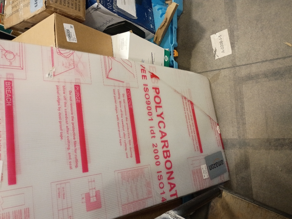 Clear Polycarbonate Lexan Sheet - 1/4 (12 x 48)