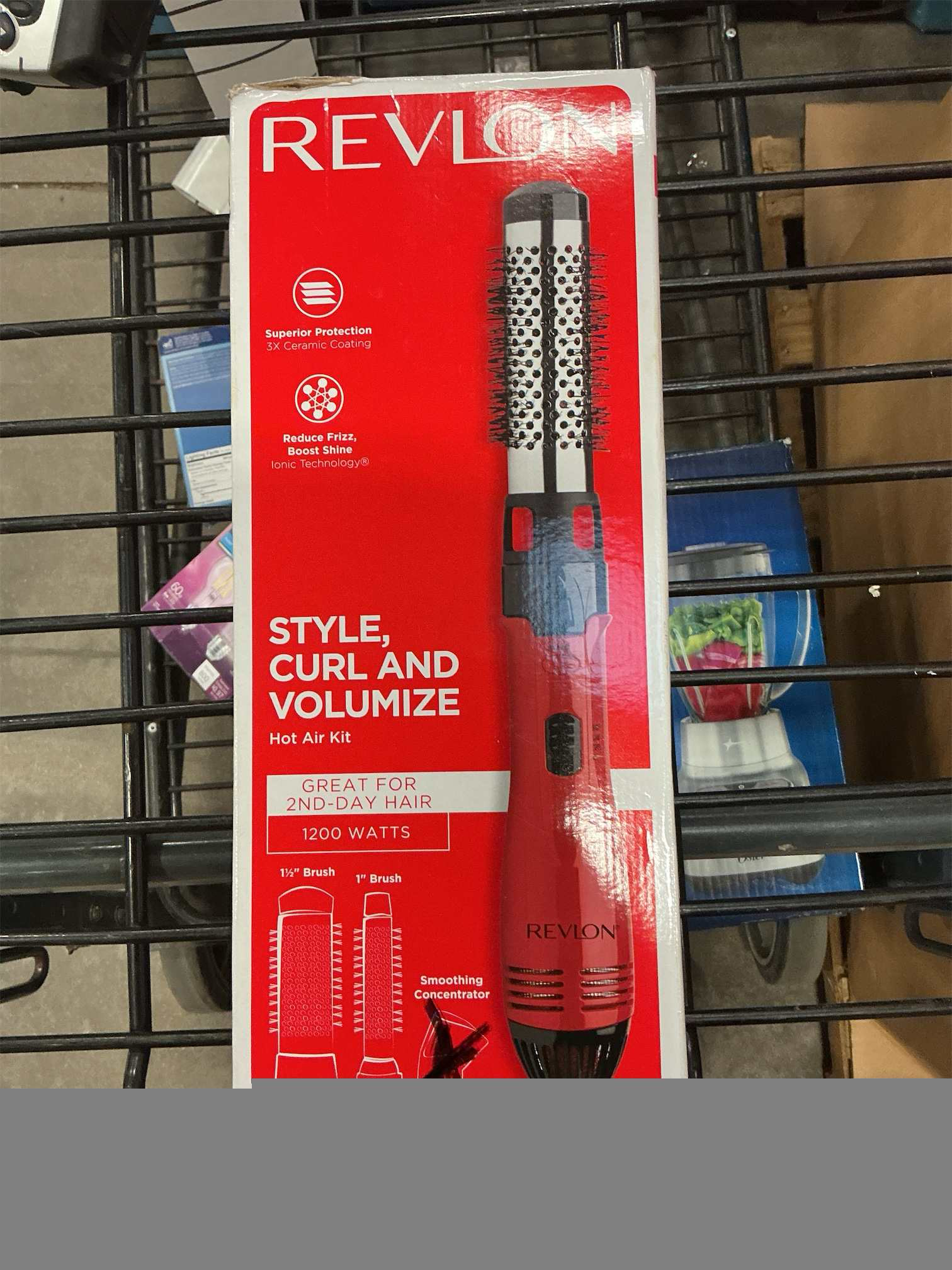 Revlon 1200W Perfect Style Hot Air Kit | Style, Curl, and Volumize, 3 Piece Set
