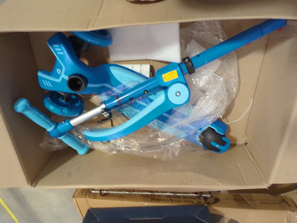 Gotrax KS1 Kids Kick Scooter, LED Lighted Wheels and 3 Adjustable Height Handlebars, Lean-to-Steer & Widen Anti-Slip Deck, 3 Wheel Scooter for Boys & Girls Ages 2-8 and up to 110 Lbs