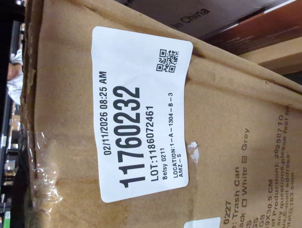 YGJT Small Trash Can, 3 Pack 1.8 Gallons Bathroom Trash Can Waste Basket, Round Garbage Can, Plastic Trash Bin for Kitchen, Dorm, Bedroom, Office, Living Room, Study, Compact Spaces(Grey)