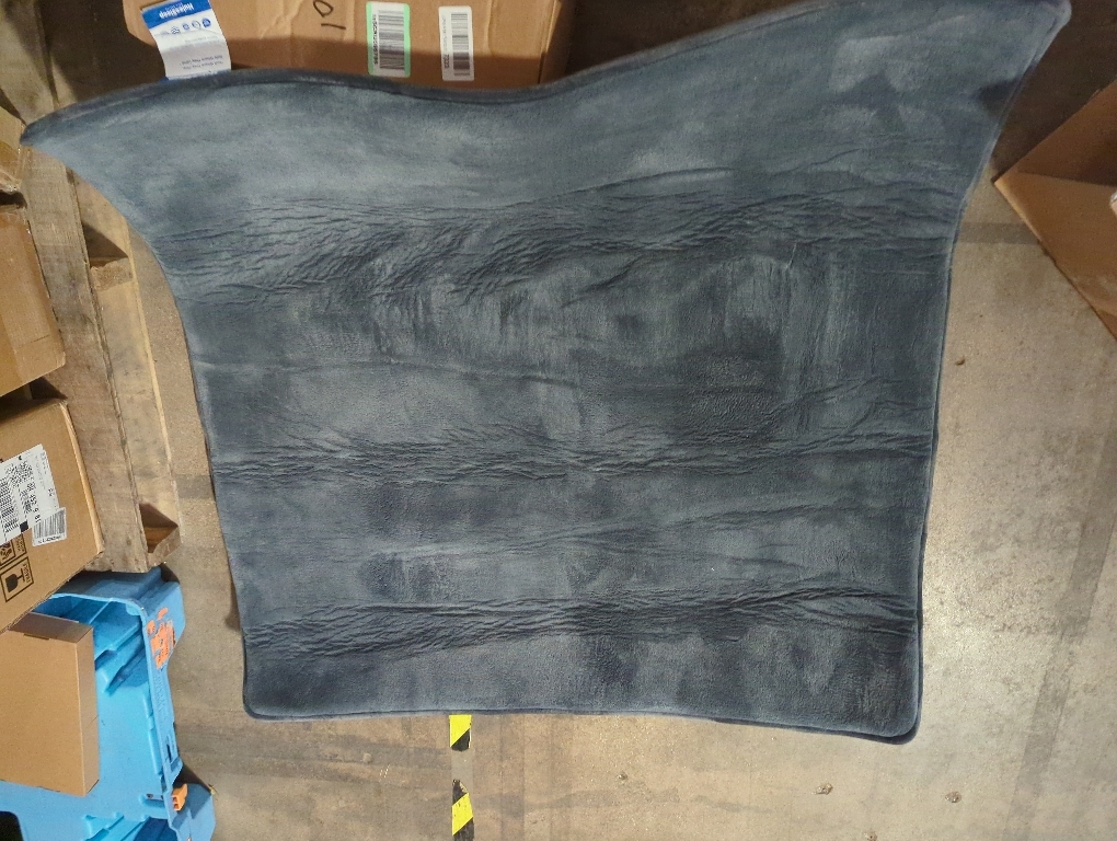 Baby Play Mat for Floor,1.3 Thick Elasti-Foam 50×50 Playpen Mat for Tummy Time,Water Repellent Soft Coral Velvet for Toddler,Infant,Kids,Non-Slip Backing Safe for Crawling(Dark Grey)