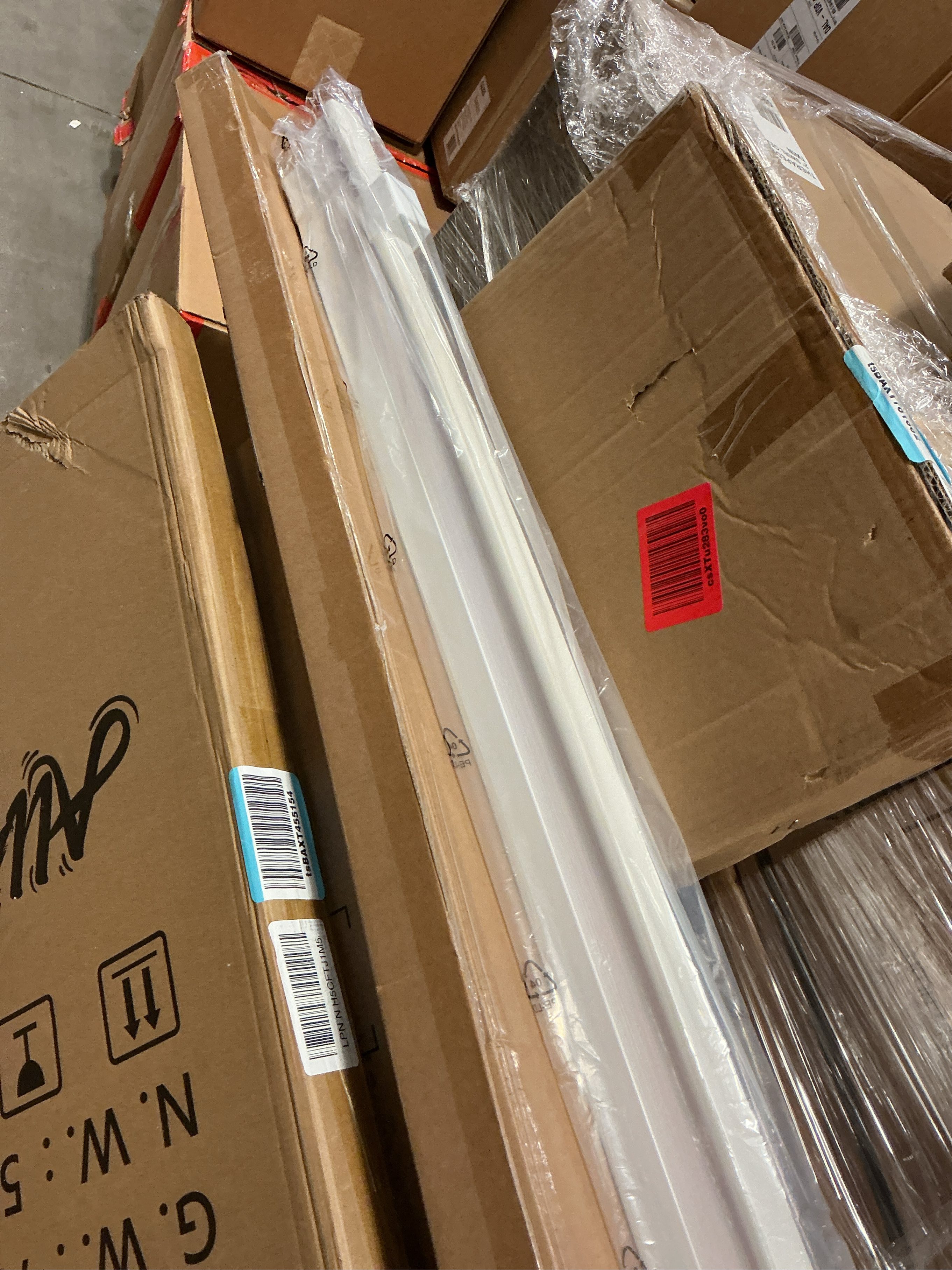 LazBlinds Cordless Cellular Shades, No Tools No Drill Light Filtering Honeycomb Shades Pleated Blinds for Windows, 48'' W x 48'' H, White