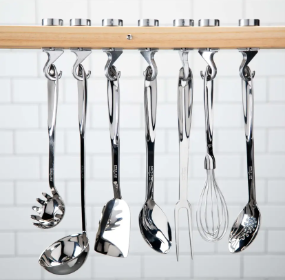 Professional Stainless Steel Kitchen Tool Set, 8 piece