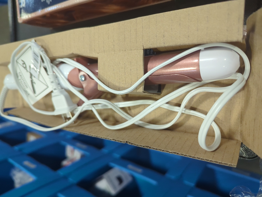 Conair Double Ceramic Gentle Rose Gold 1 Inch Curling Iron