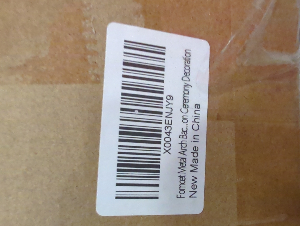 Fomcet Metal Arch Backdrop Stand Set of 2 Gold Wedding Arch Stand 7.2FT & 6FT Arched Backdrop Frame for Birthday Party Baby Shower Graduation Ceremony Decoration