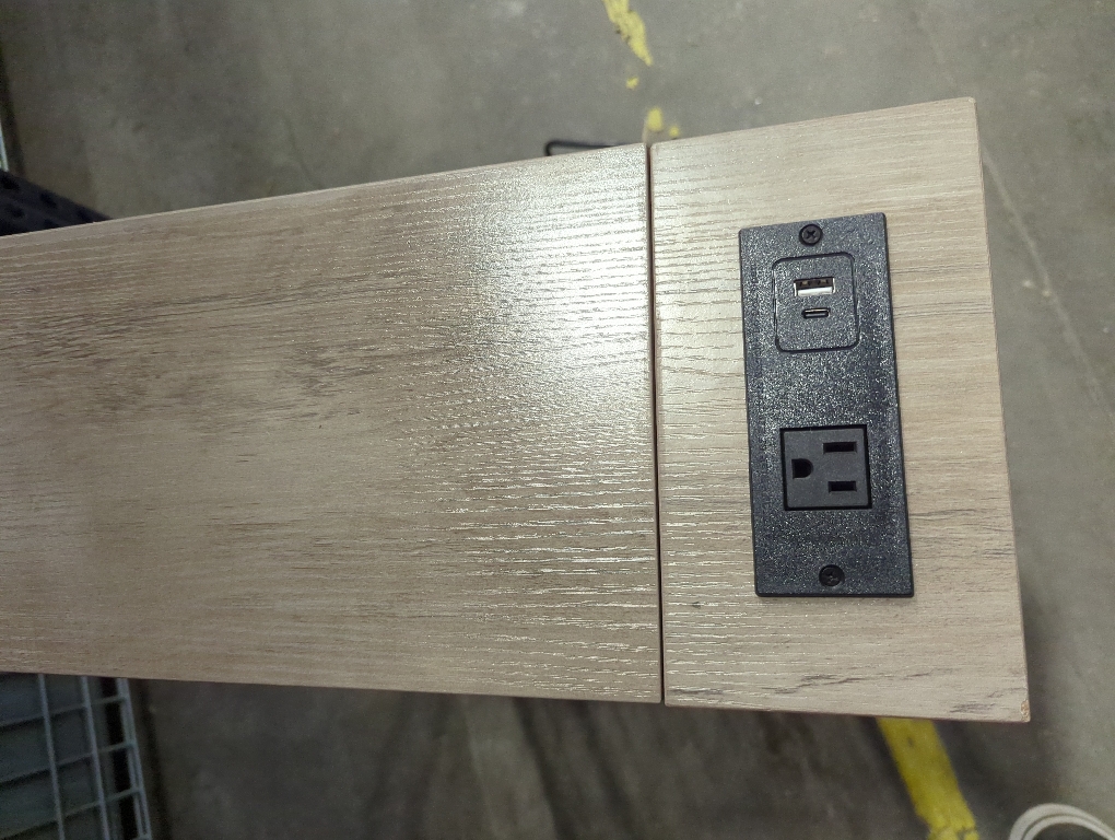 Vagusicc Narrow Side Table with Charging Station, Skinny Side End Table for Couch, 3-Tier Small End Tables for Small Spaces, 25.2 Tall Slim Nightstand Bedside Table for Living Room, Bedroom, Greige