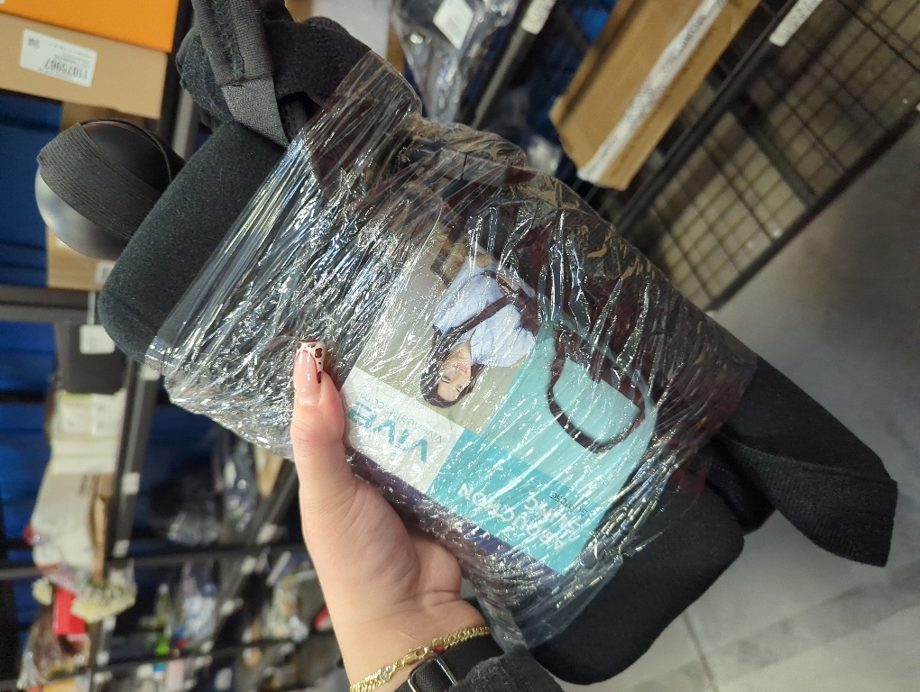 Vive Shoulder Abduction Sling - Immobilizer for Injury Support - Pain Relief Arm Pillow for Rotator Cuff, Sublexion, Surgery, Dislocated, Broken Arm - Brace Includes Pocket Strap, Stress Ball, Wedge