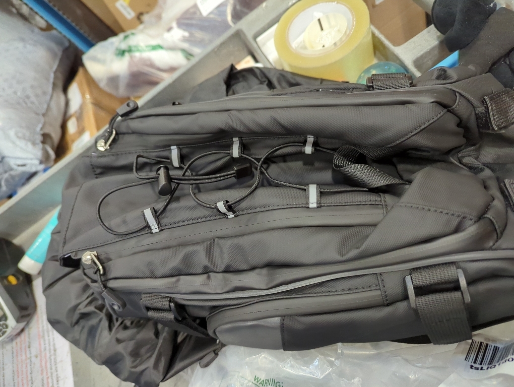 RAINSMORE Bike Bag for Bicycle Rear Rack 15L Waterproof Ebike Trunk Bag