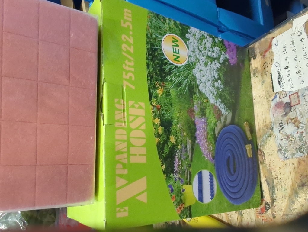 Water Pipe Hose Household High Pressure Car Wash Water Explosion-Proof Teles Hose Watering (15m After Water)