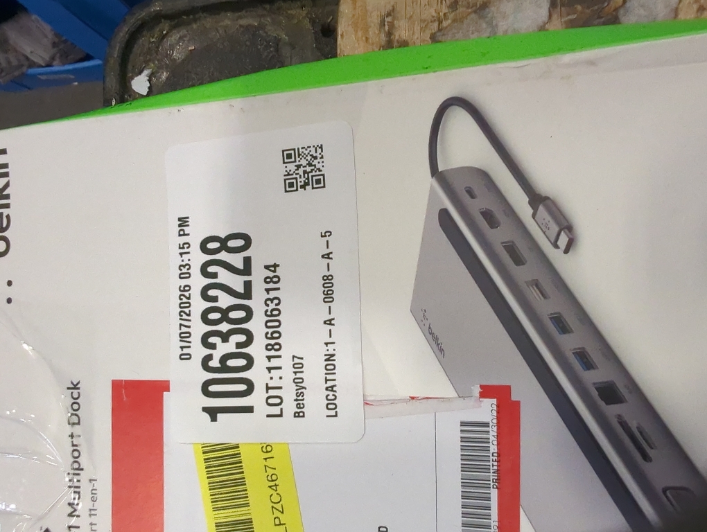 Belkin USB C Hub, 11-in-1 Multi-Port Laptop Dock with 4K HDMI, DP, VGA, USB C Docking Station with 100W Power Delivery, USB A, Gigabit Ethernet, SD, MicroSD, 3.5mm Port For MacBook Pro, Air and More