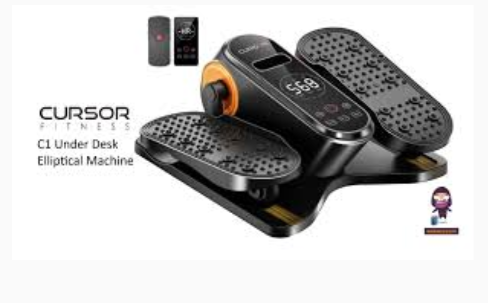 Under Desk Elliptical Machine Seated Pedal Exerciser