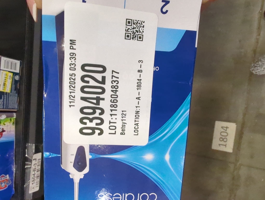Waterpik Cordless Pulse Rechargeable Portable Water Flosser for Teeth, Gums, Braces Care and Travel with 2 Flossing Tips, Waterproof, ADA Accepted, WF-20 White, Packaging May Vary
