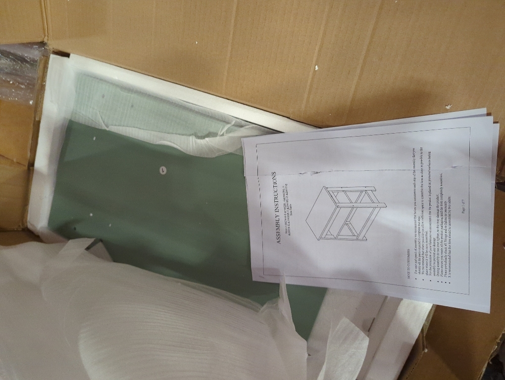 Kings Brand Furniture - Slim Wood Side End Table with Storage Shelves & Pull-Out Tray, Nightstand for Bedroom, Living Room, Ice Blue