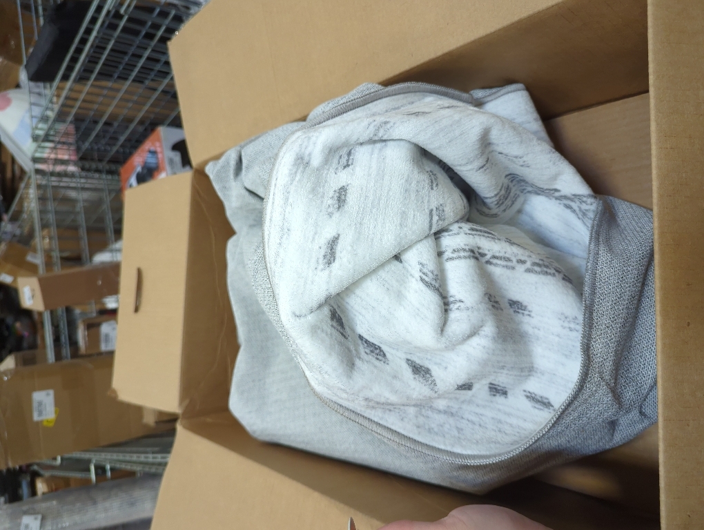 Nakagishi Area Rug Living Room Rugs: 5x7 Washable Boho Large Neutral Farmhouse Soft Moroccan Stain Resistant Indoor Floor Carpet for Bedroom Nursery Kids Playroom Office Dining Room Home House- Gray