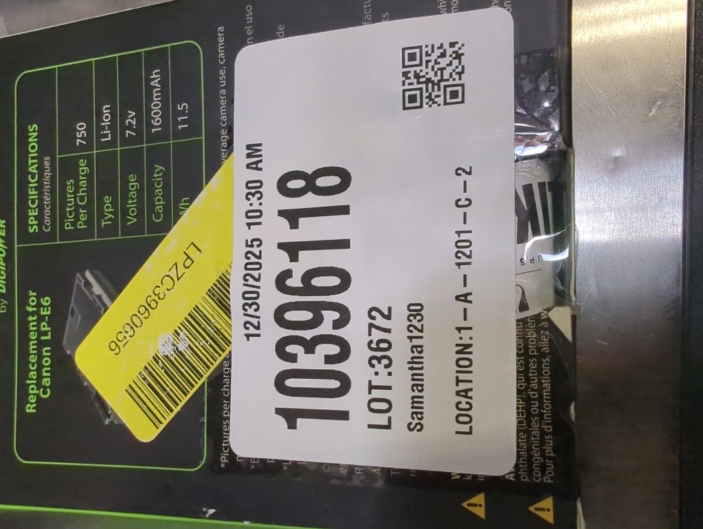 Re-Fuel LP-E6 Replacement Lithium-Ion Battery for Canon DSLR Cameras (RF-LPE6)