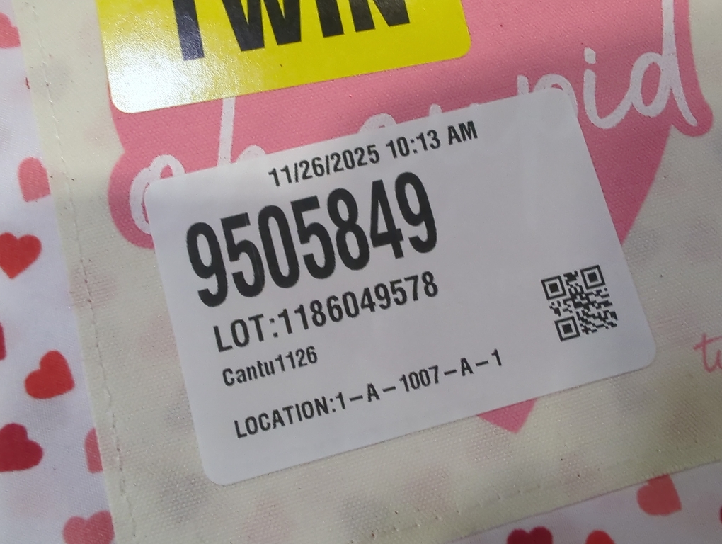 Oh Cupid Twin 3pc Sheet Set Heart Pattern