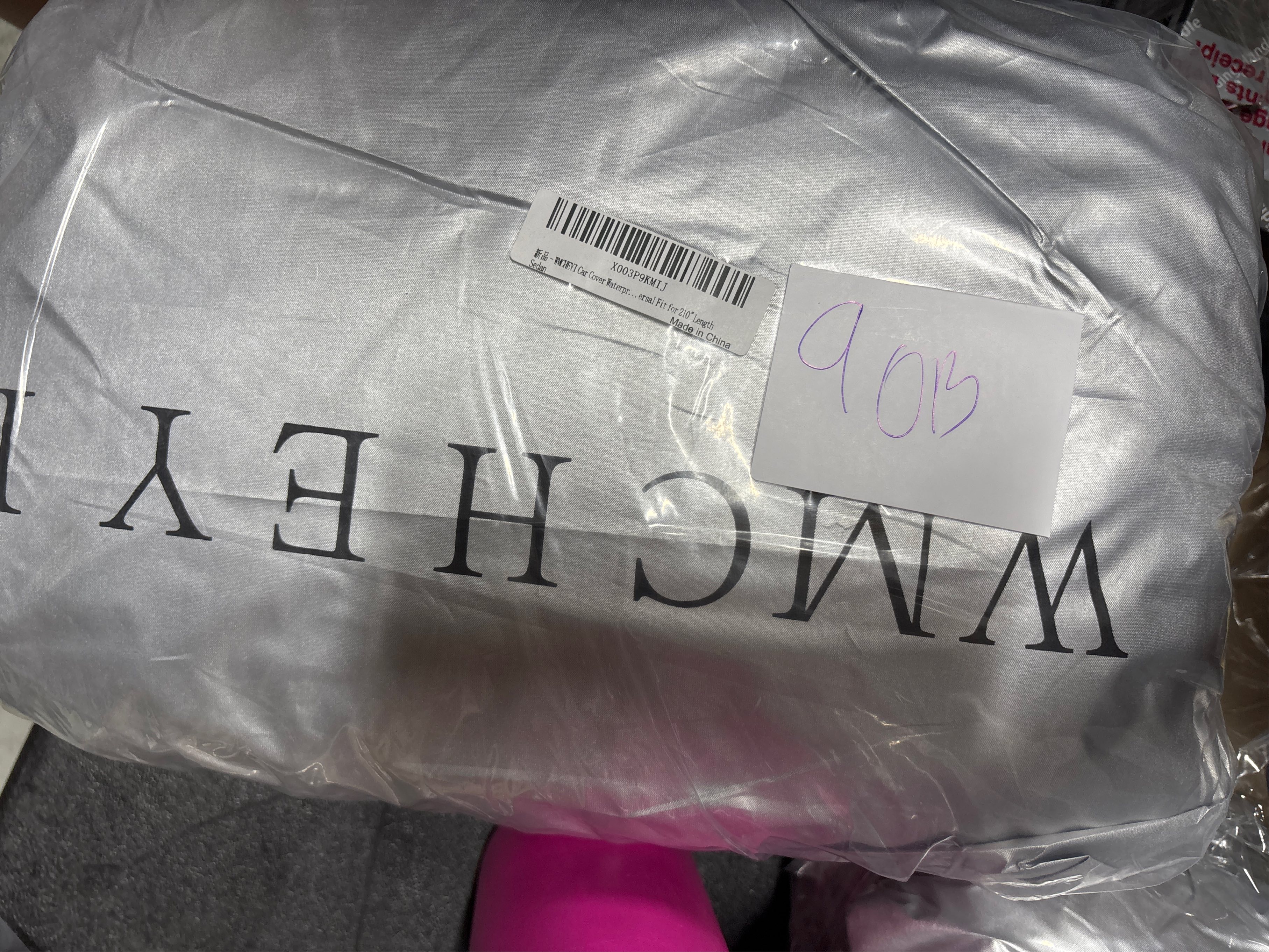 Car Cover Waterproof All Weather,6 Layers Car Covers for Automobiles, Full Exterior Cover with Zipper, Outdoor Car Cover Sun UV Rain Snow Wind Protection, Fit for 210(210*74*59 inch)Sedan