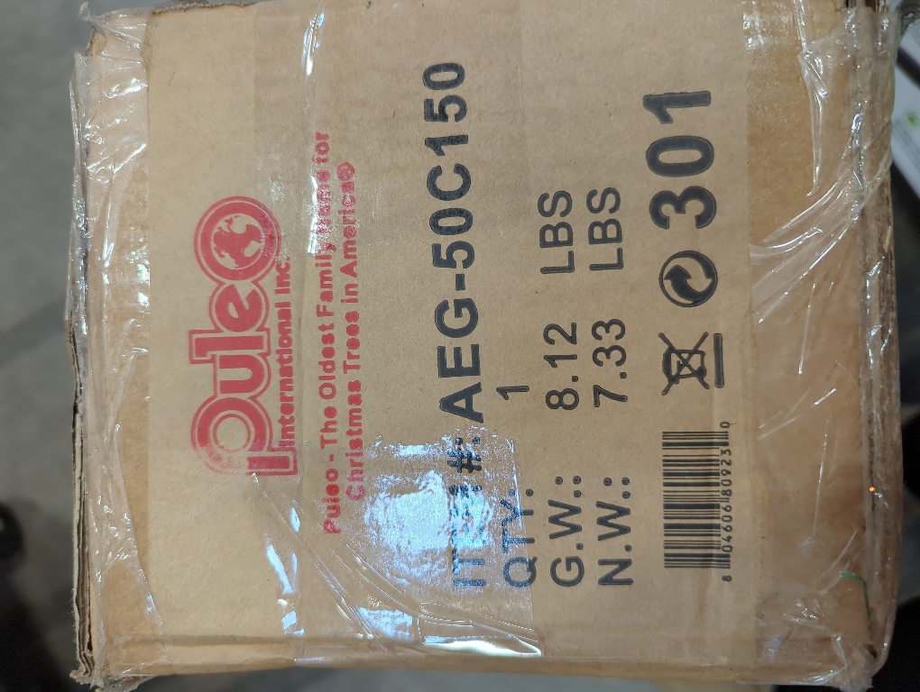 5 ft. Prelit Alpine Artificial Christmas Tree with 150 Lights