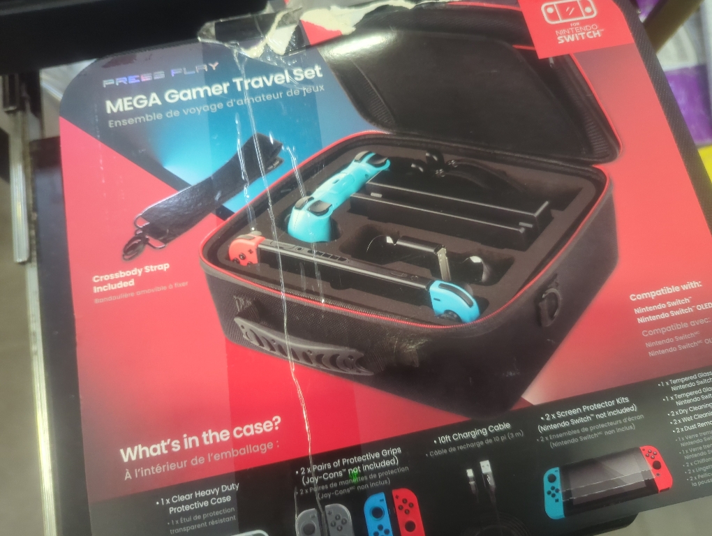 Press Play Mega Gamer Travel Set With Accessories