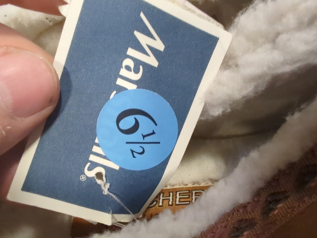 Size 6 1/2 Color Brown Skechers Womens Shindigs - Comfy HourMule