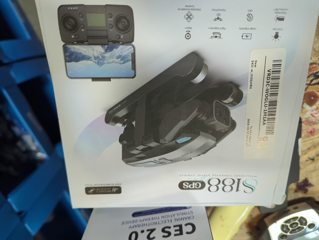 Remote Control Drone with Dual Cameras Obstacle Avoidance Brushless Foldable 360 Degrees Flip WiFi 2.4GHz RC Quadcopter Toy Kids Adults Birthday Gift (Black)