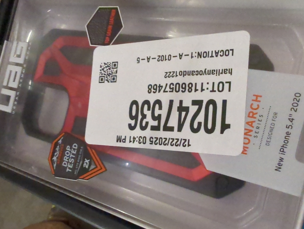 UAG - Monarch Series Hard Shell Case for iPhone 12 Mini - Crimson