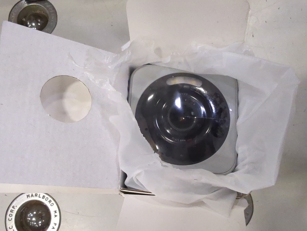 Grey Wyze Cam V4 Plug-in Indoor and Outdoor Smart-Enabled Security Camera