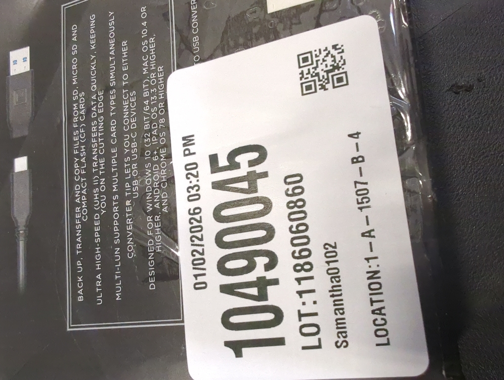 Platinum - USB 3.2 Gen 1 SD, MicroSD, CF 3 Slot Memory Card Reader - Black